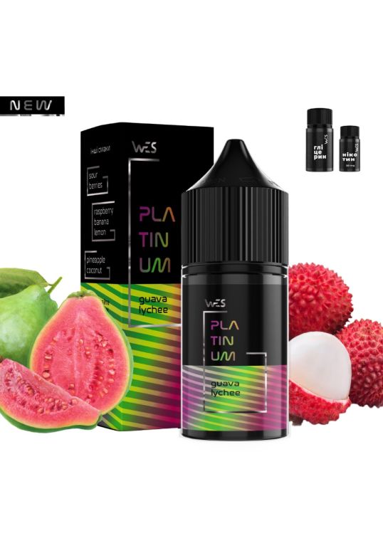 WES Platinum - Guava Lychee 30 ml