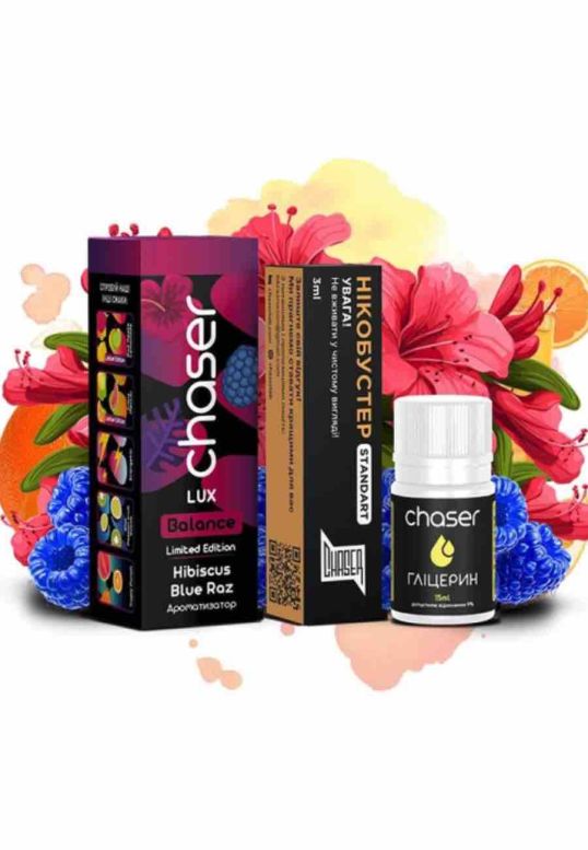 Chaser Lux - Hibiscus Blue Raz 30 ml.