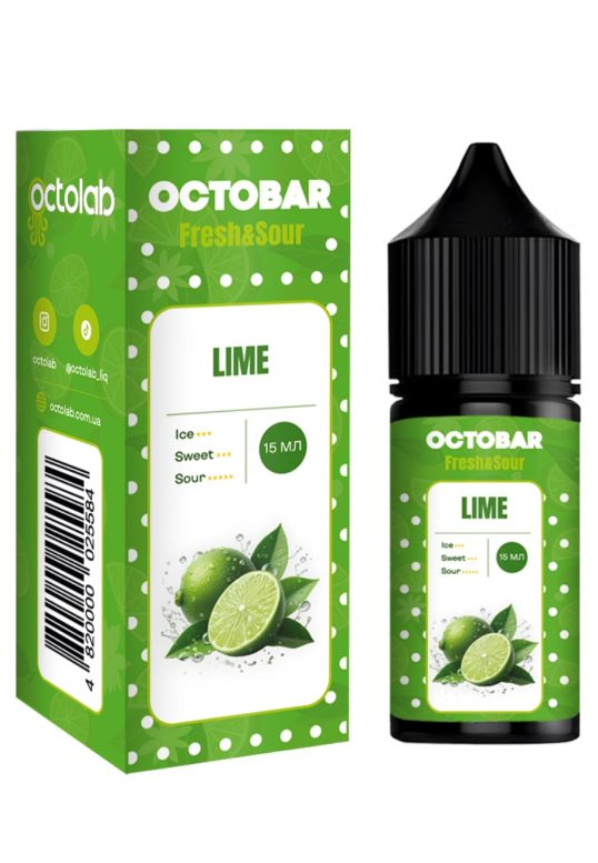 Octobar Fresh & Sour- Lime 30 ml