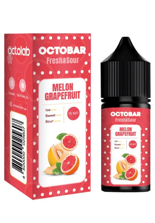 Octobar Fresh & Sour- Melon Grapefruit 30 ml