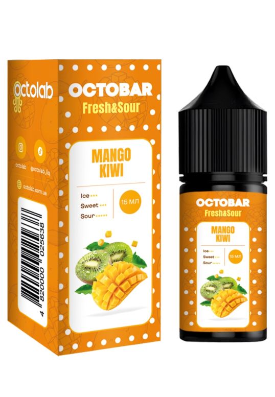 Octobar Fresh & Sour- Mango Kiwi 30 ml
