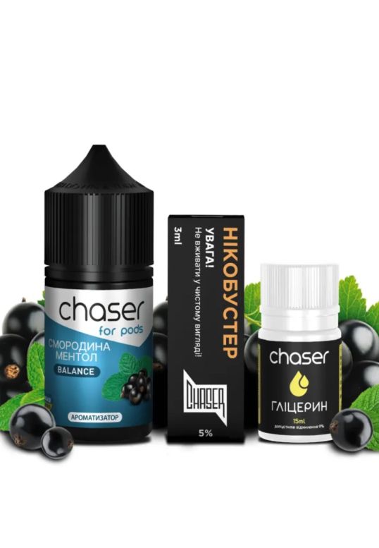 Chaser For Pods - Смородина Ментол 30 ml.