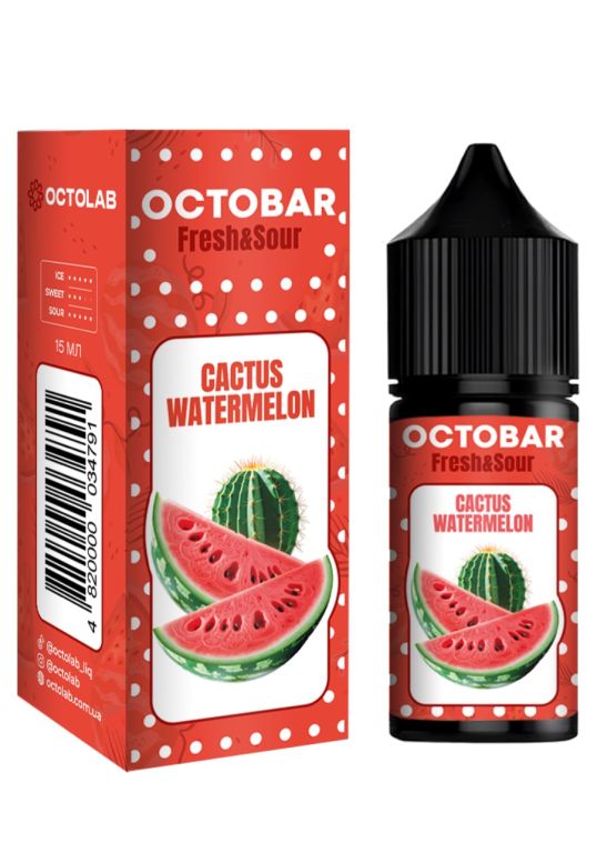 Octobar Fresh & Sour- Cactus Watermelon 30 ml