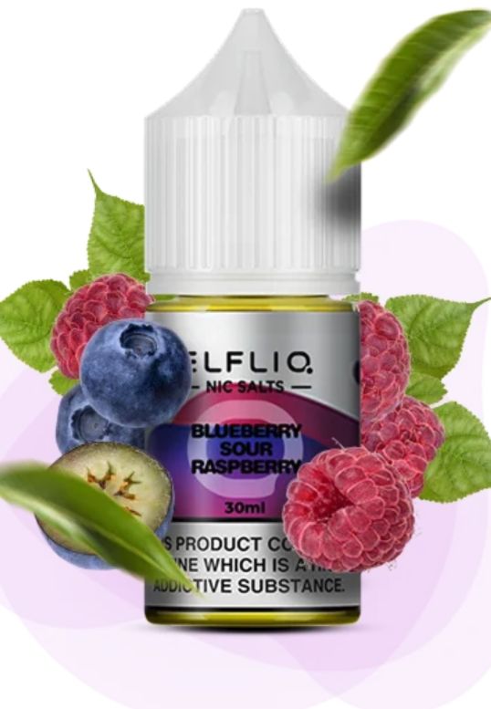 Elfliq- Blueberry Sour Raspberry 30ml