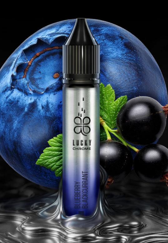 Lucky Chrome- Blueberry Blackcurrant 30 ml
