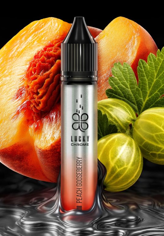 Lucky Chrome- Peach Gooseberry 30 ml