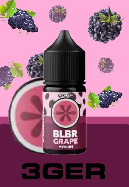 3GER- Blbr Grape 30 ml