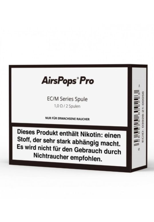 Випаровувач AirsPops EC/M Series coil 1.0 Ом