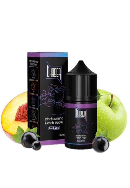 Chaser Black - Blackcurrant Peach Apple 30 ml.
