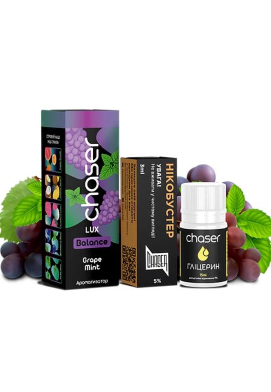 Chaser Lux - Grape Mint 30 ml.