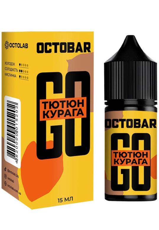 Octobar Go - Тютюн Курага 30 ml