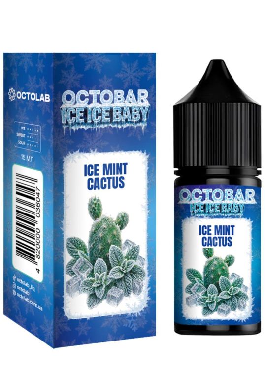 Octobar Ice Ice Baby- Ice Mint Cactus 30 ml