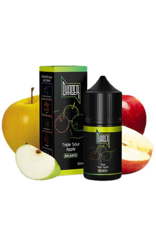 Chaser Black - Triple Sour Apple 30 ml.