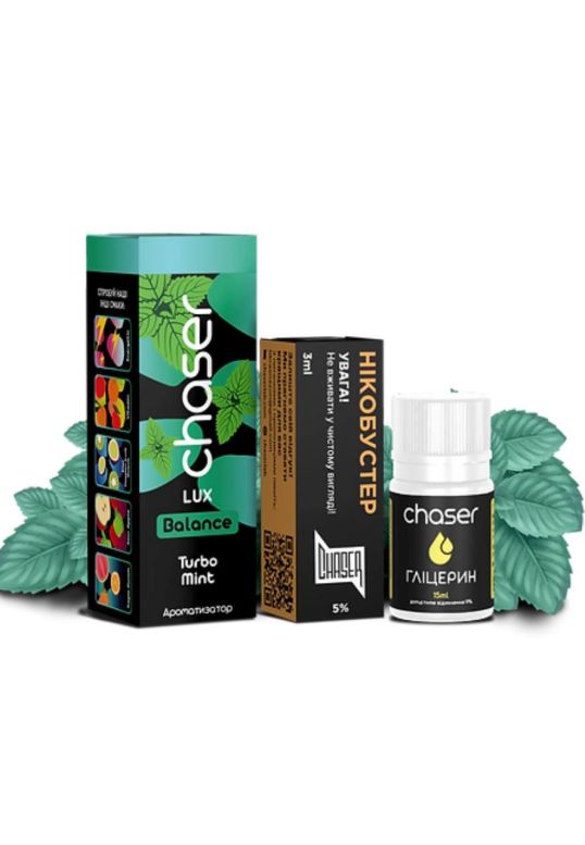 Chaser Lux - Turbo Mint 30 ml.